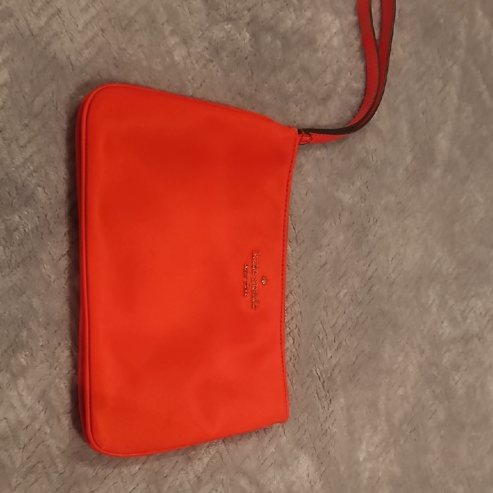 Kate Spade Vibrant Red Wristlet Clutch